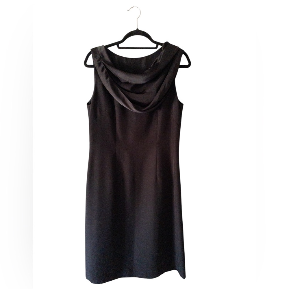 David Warren Black Sleeveless Dress 90s Size 12